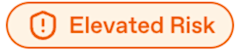 The Elevated risk badge on ZeroTwo's Developer mode card: an amber warning triangle followed by the words Elevated risk, above the Enable full CDP access switch